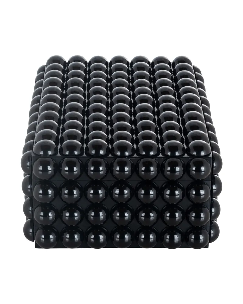 Aufbewahrungsdose Batool groß, Schwarz von Richmond Interiors, Produktansicht 2