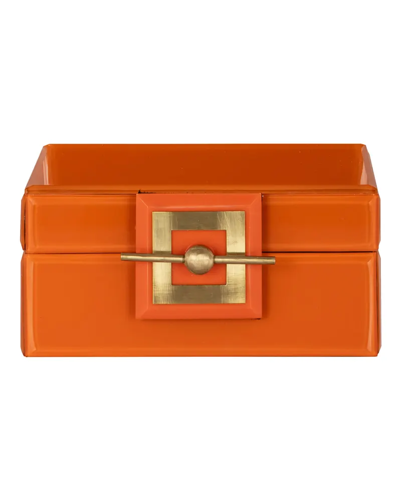 Aufbewahrungsdose Bodine, Orange, klein von Richmond Interiors