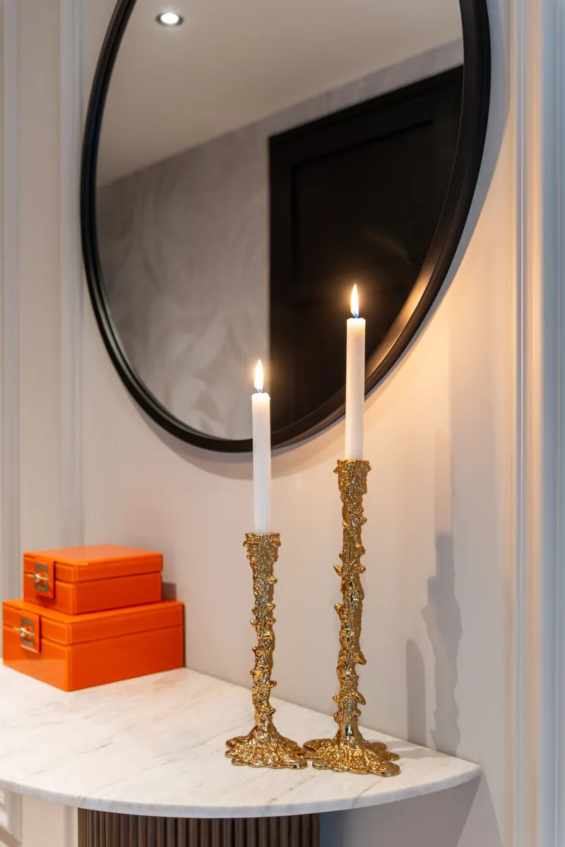 Aufbewahrungsdose Bodine, Orange, klein von Richmond Interiors, Wohnbeispiel 14, im Wohnraum