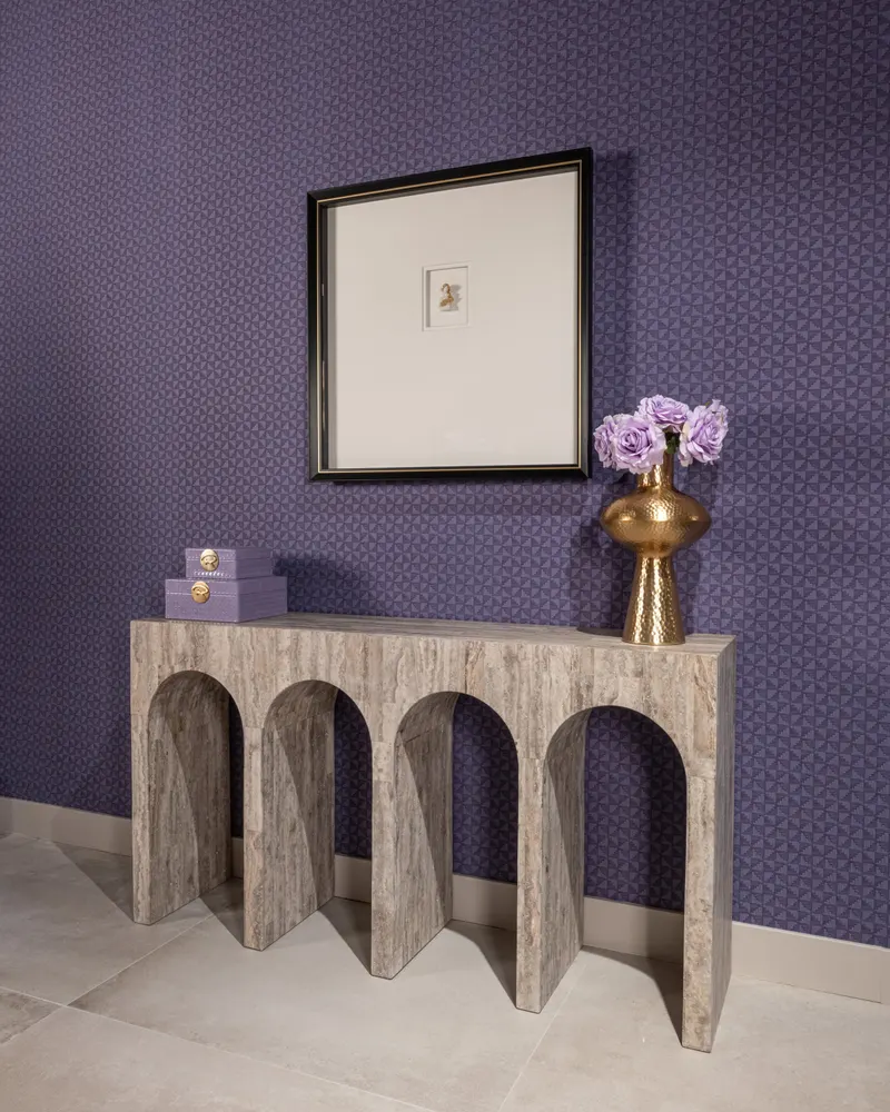 Aufbewahrungsdose Joelle, Violett, klein von Richmond Interiors, Wohnbeispiel 10, im Wohnraum