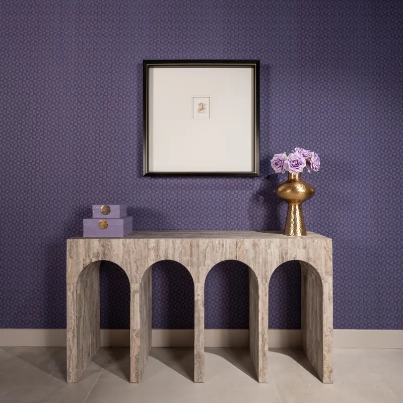 Aufbewahrungsdose Joelle, Violett, klein von Richmond Interiors, Wohnbeispiel 9, im Wohnraum