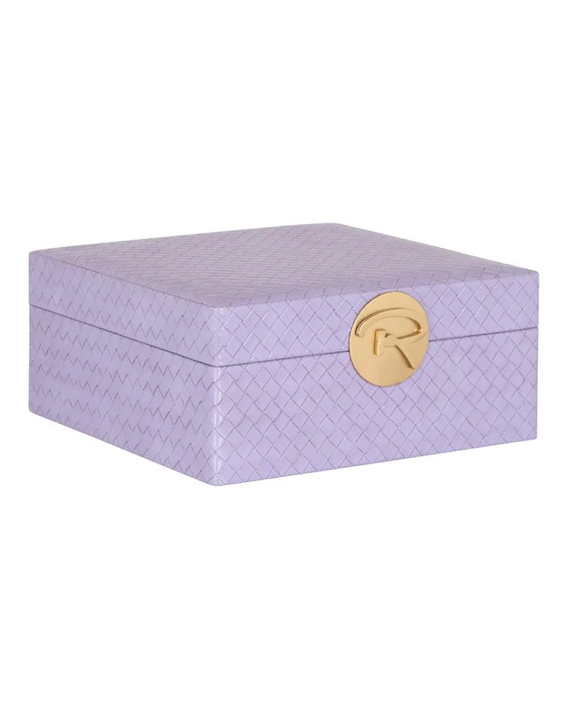Aufbewahrungsbox Joelle, Violett, groß von Richmond Interiors, Produktansicht 2