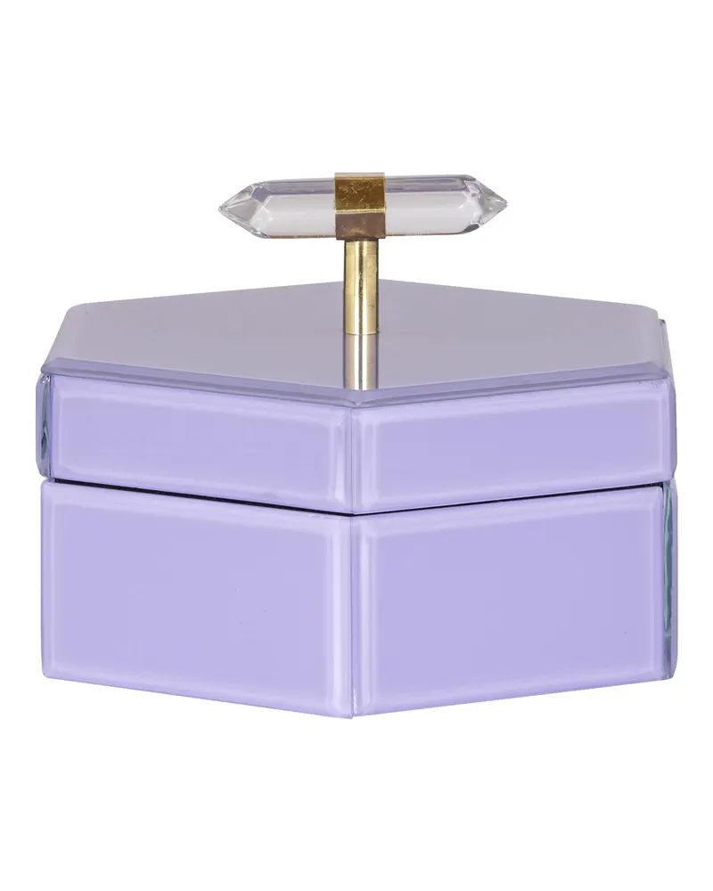 Aufbewahrungsbox Jutta, Violett, klein von Richmond Interiors