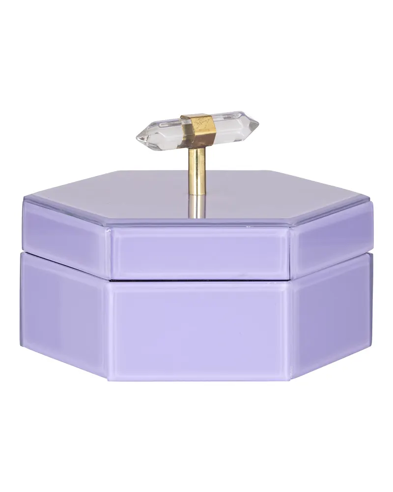 Aufbewahrungsbox Jutta, Violett, klein von Richmond Interiors, Produktansicht 2