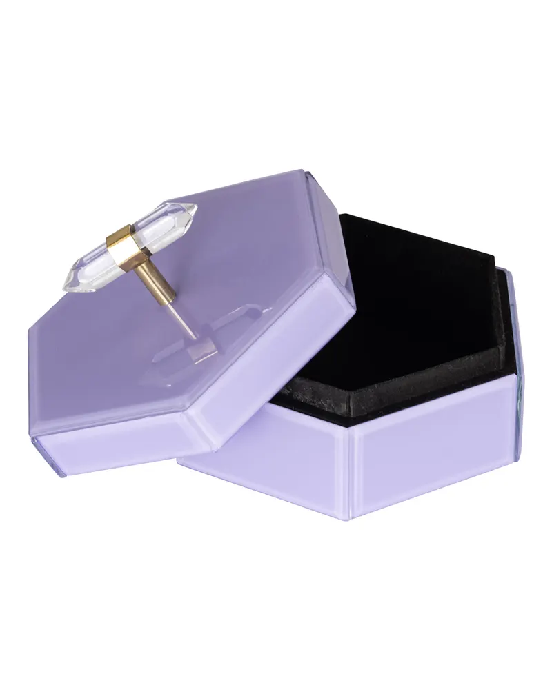 Aufbewahrungsbox Jutta, Violett, klein von Richmond Interiors, Produktansicht 3