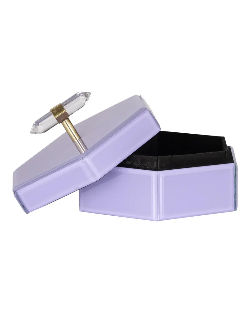 Aufbewahrungsbox Jutta, Violett, klein von Richmond Interiors, Produktansicht 4