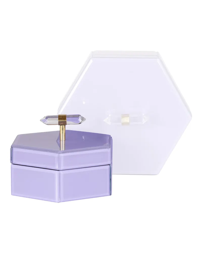 Aufbewahrungsbox Jutta, Violett, klein von Richmond Interiors, Produktansicht 8