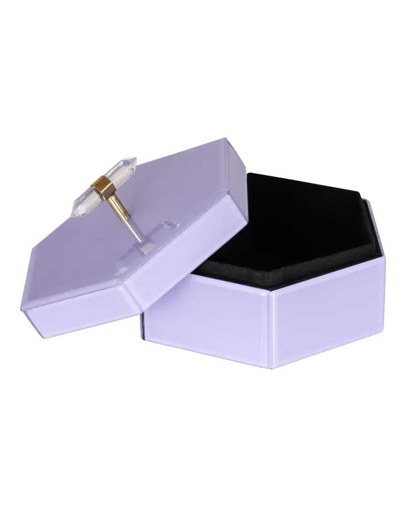 Aufbewahrungsdose Jutta, Violett, groß von Richmond Interiors, Produktansicht 3