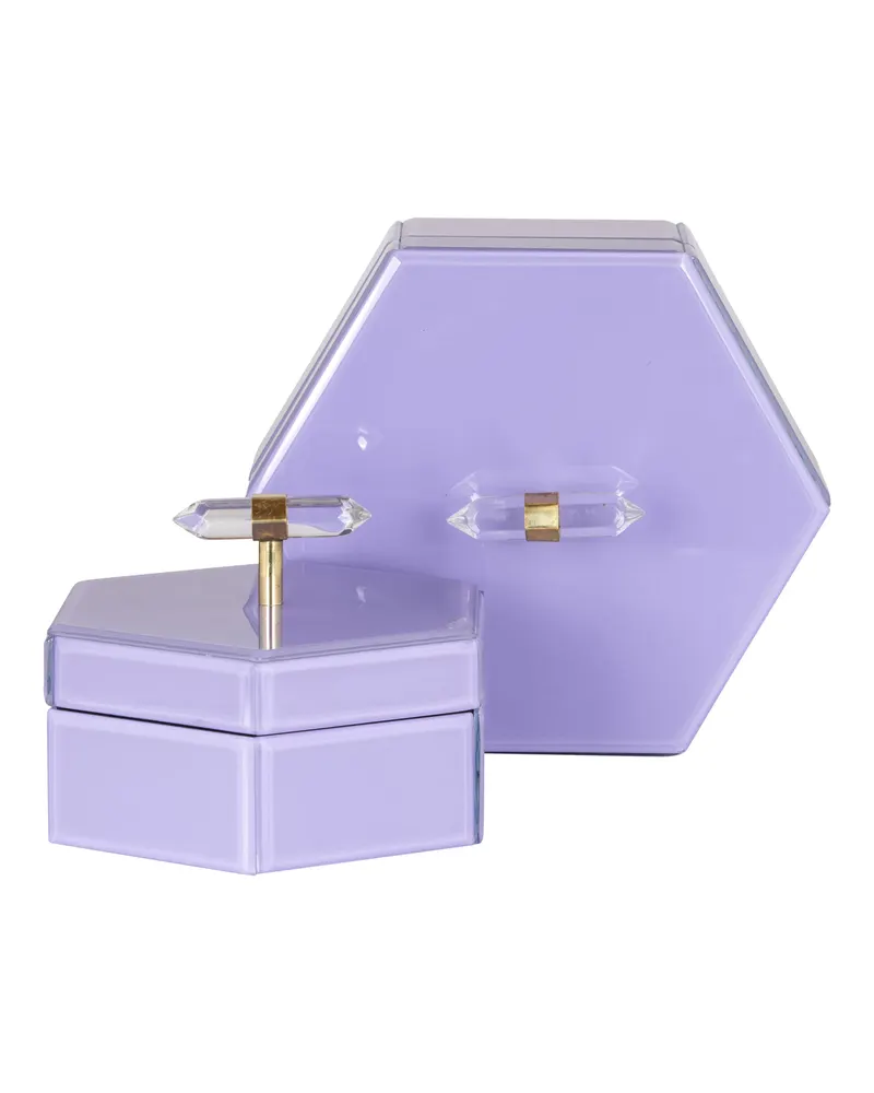 Aufbewahrungsdose Jutta, Violett, groß von Richmond Interiors, Produktansicht 7
