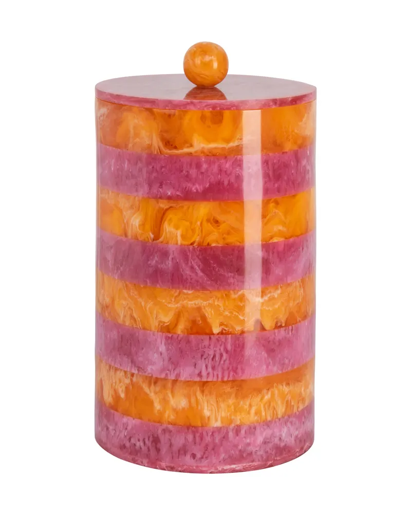 Aufbewahrungsdose Lilybelle klein, Rosa/Orange von Richmond Interiors