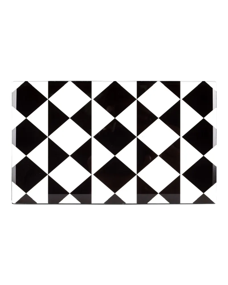 Aufbewahrungsbox Silas schwarz/weiß klein von Richmond Interiors, Produktansicht 7