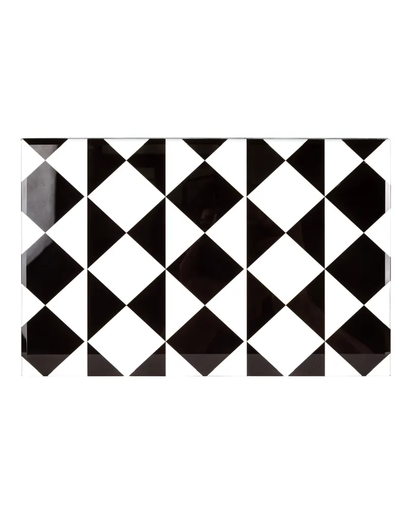 Aufbewahrungsbox Silas, schwarz/weiß, groß von Richmond Interiors, Produktansicht 7