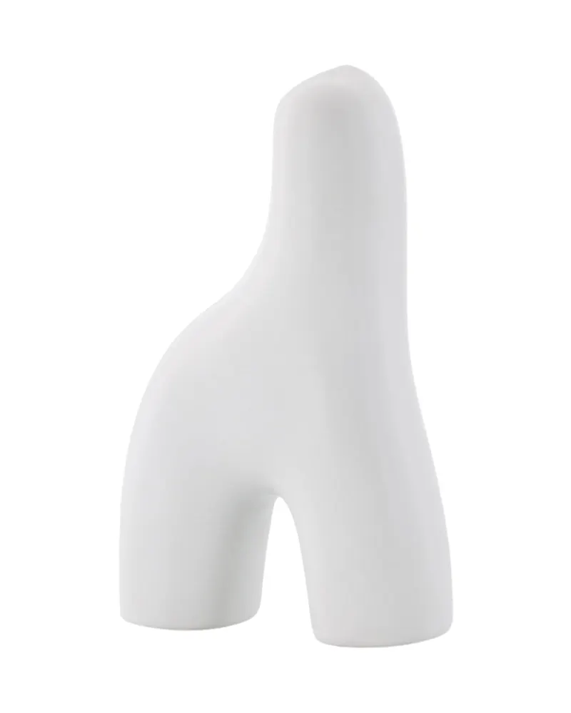 Aya kleine Vase in Bogenform aus Steinzeug, Ansicht 11