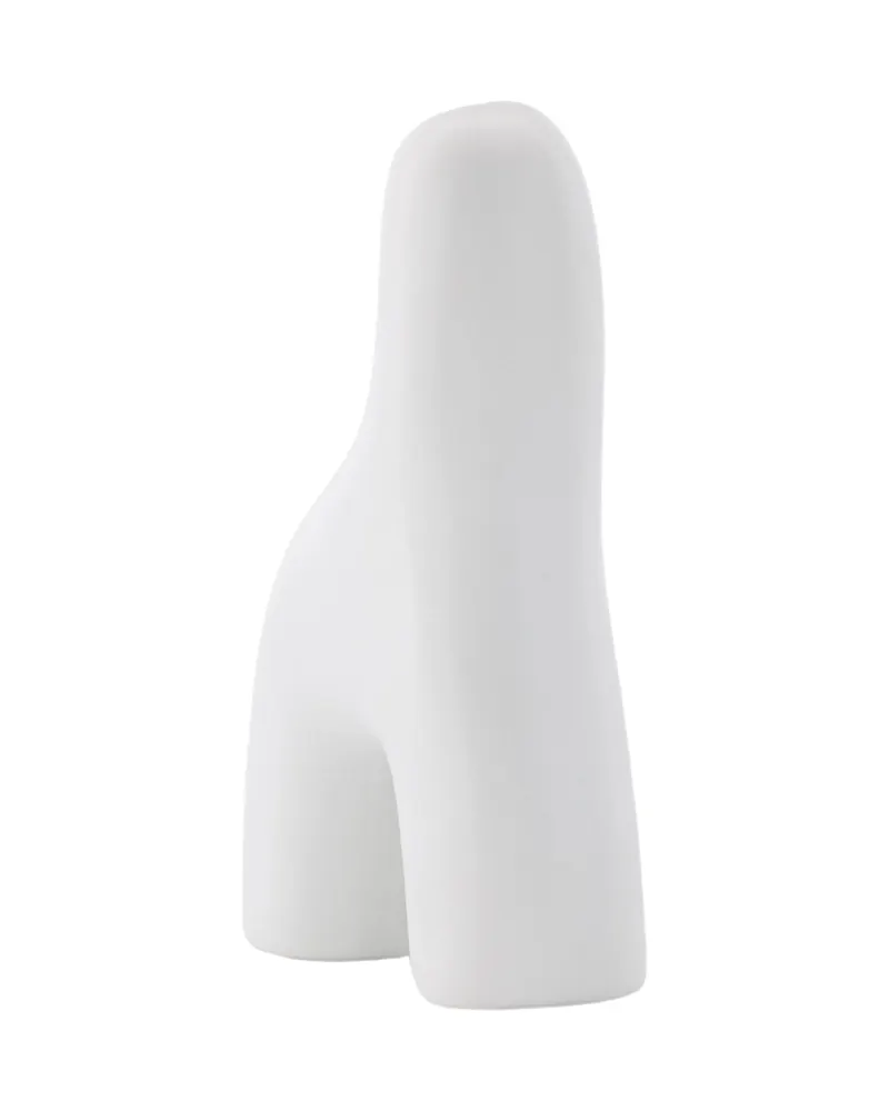 Aya kleine Vase in Bogenform aus Steinzeug, Ansicht 12
