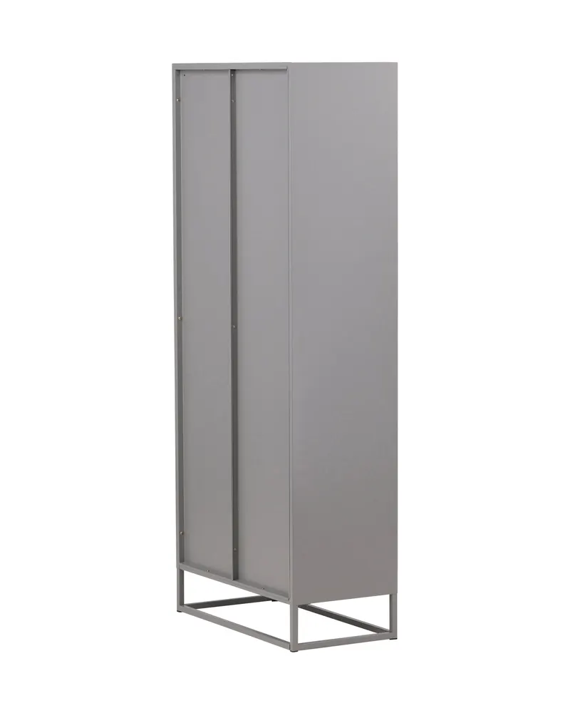 Bakal Regal mit Glastüren aus Stahl in 41 × 190 × 80 cm, Ansicht 9