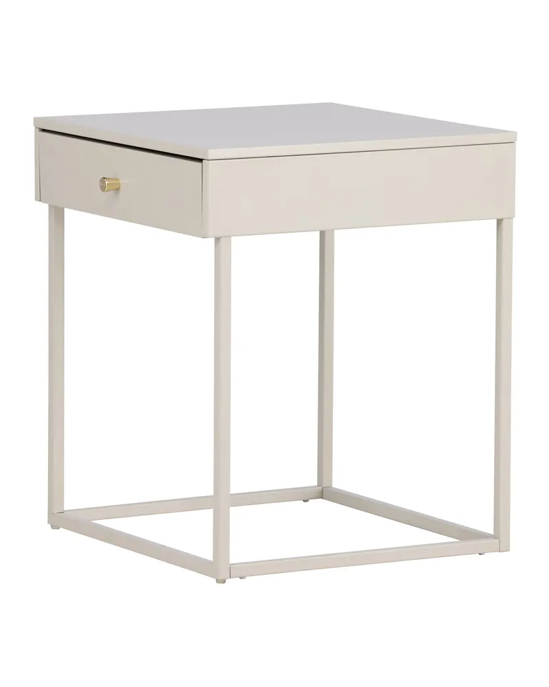 Bakal Sideboard aus Stahl mit Glastüren in 41 × 50 × 43 cm, Beige, Ansicht 7