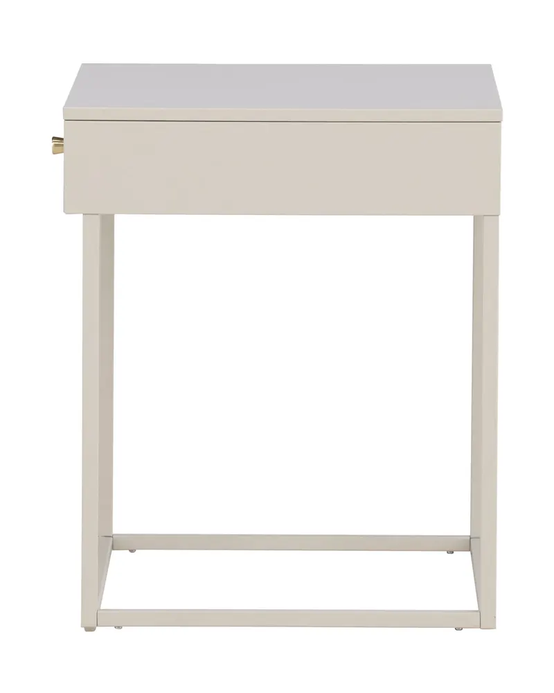 Bakal Sideboard aus Stahl mit Glastüren in 41 × 50 × 43 cm, Beige, Ansicht 8