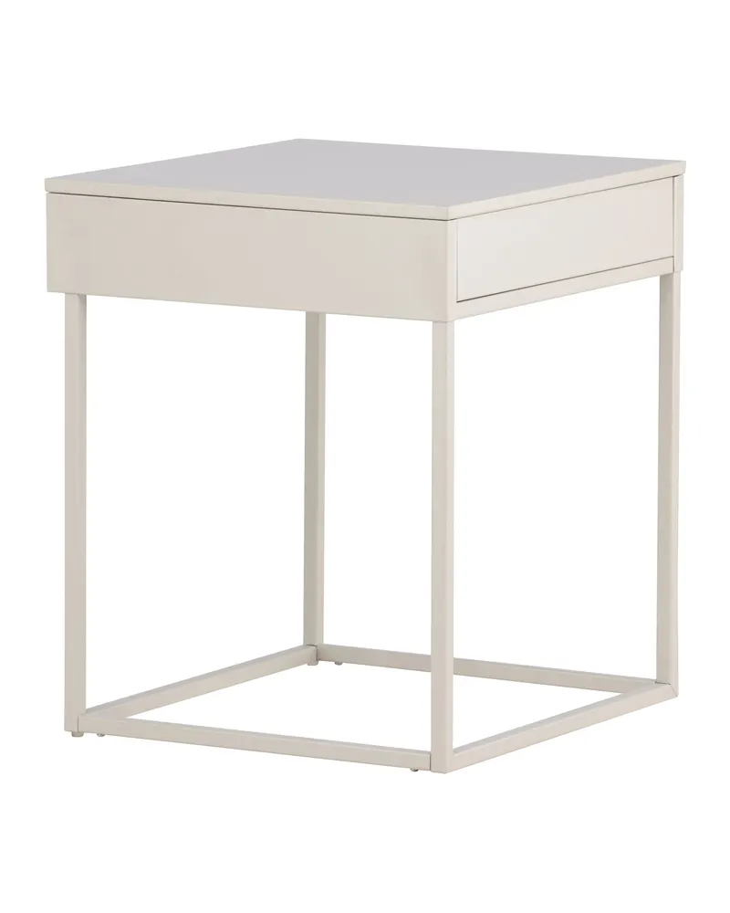 Bakal Sideboard aus Stahl mit Glastüren in 41 × 50 × 43 cm, Beige, Ansicht 9