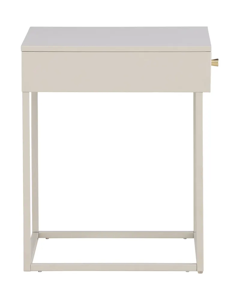 Bakal Sideboard aus Stahl mit Glastüren in 41 × 50 × 43 cm, Beige, Ansicht 4