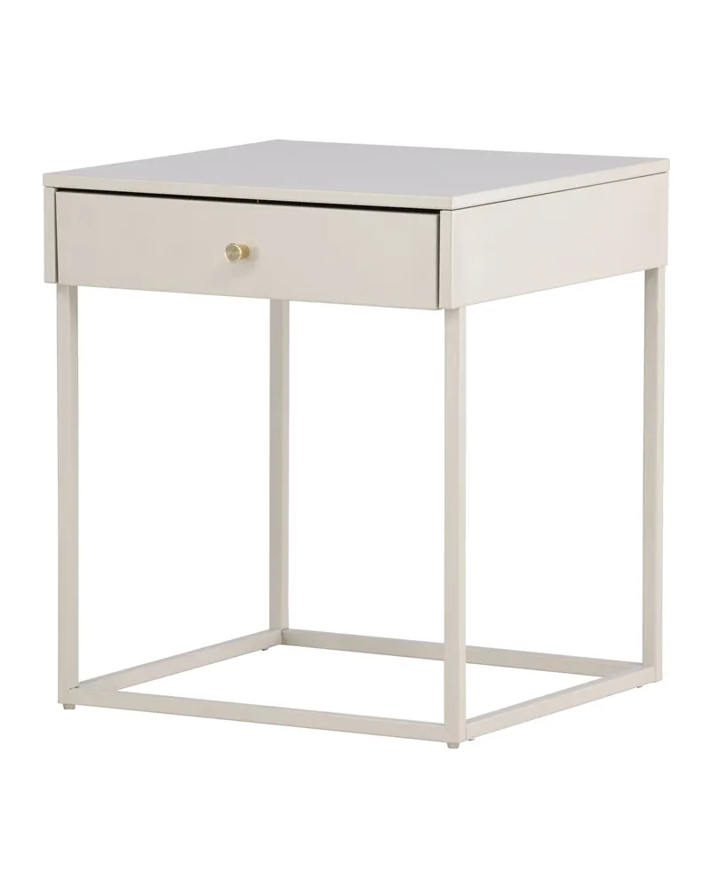 Bakal Sideboard aus Stahl mit Glastüren in 41 × 50 × 43 cm, Beige, Ansicht 5