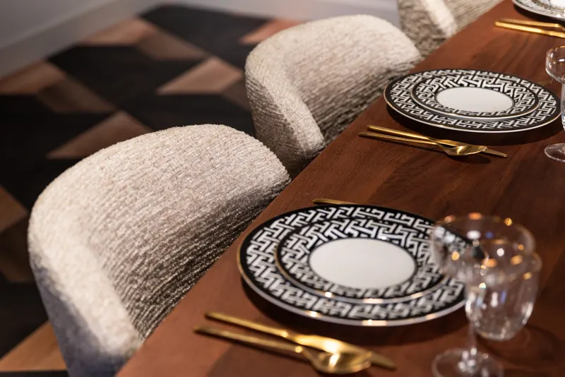 Esstisch Baldwin 270 cm in Spicebrown von Richmond Interiors, Wohnbeispiel 8, im Wohnraum