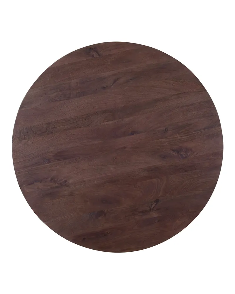 Runder Esstisch Baldwin 130 cm in Spicebrown von Richmond Interiors, Produktansicht 3