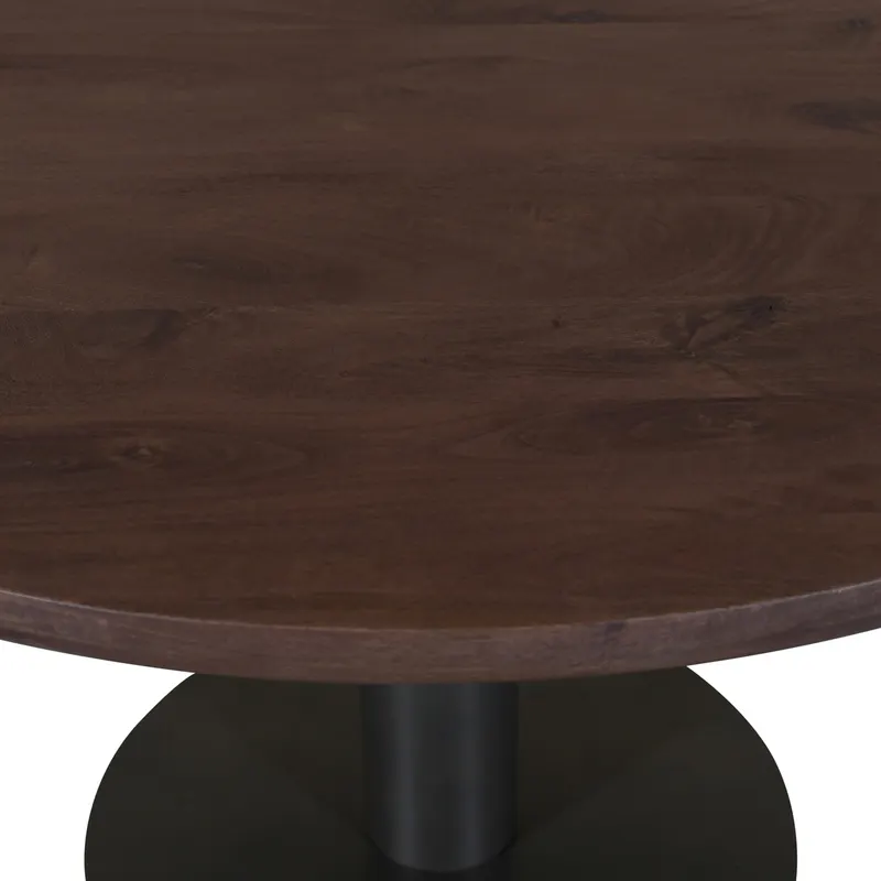 Runder Esstisch Baldwin 130 cm in Spicebrown von Richmond Interiors, Produktansicht 4