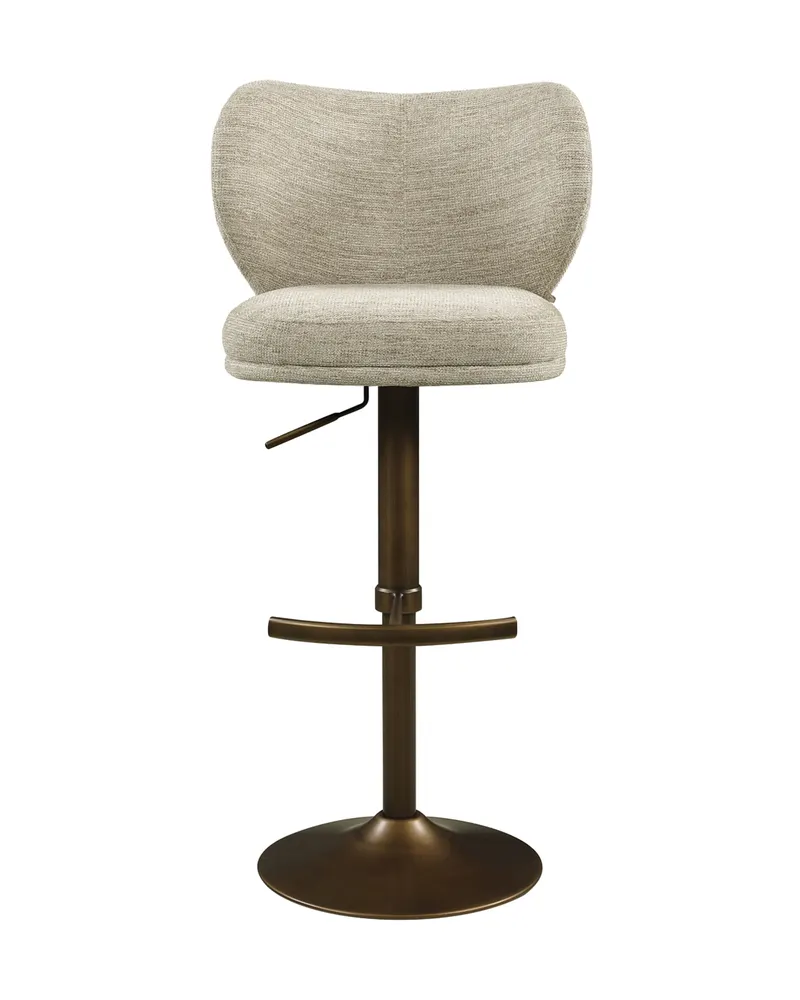 Barhocker Amely, Natural softweave, drehbar von Richmond Interiors