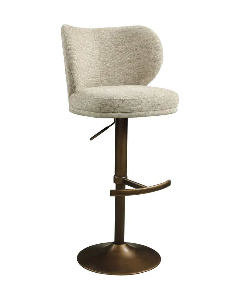 Barhocker Amely, Natural softweave, drehbar von Richmond Interiors, Produktansicht 3