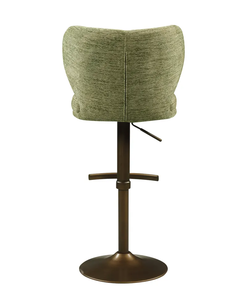Barhocker Amely, Pistache softweave, drehbar von Richmond Interiors, Produktansicht 6