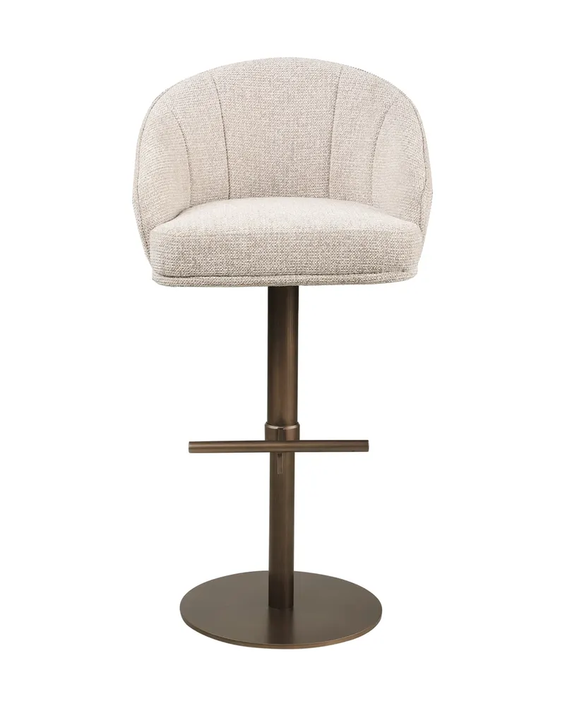Barhocker Beverly, Natural fancy, drehbar von Richmond Interiors