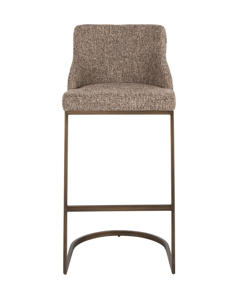 Barhocker Bolton, Brown tweed von Richmond Interiors