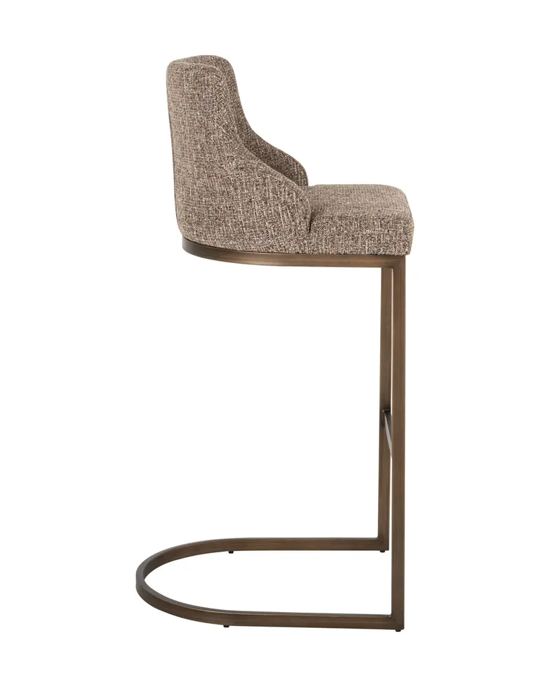 Barhocker Bolton, Brown tweed von Richmond Interiors, Produktansicht 4