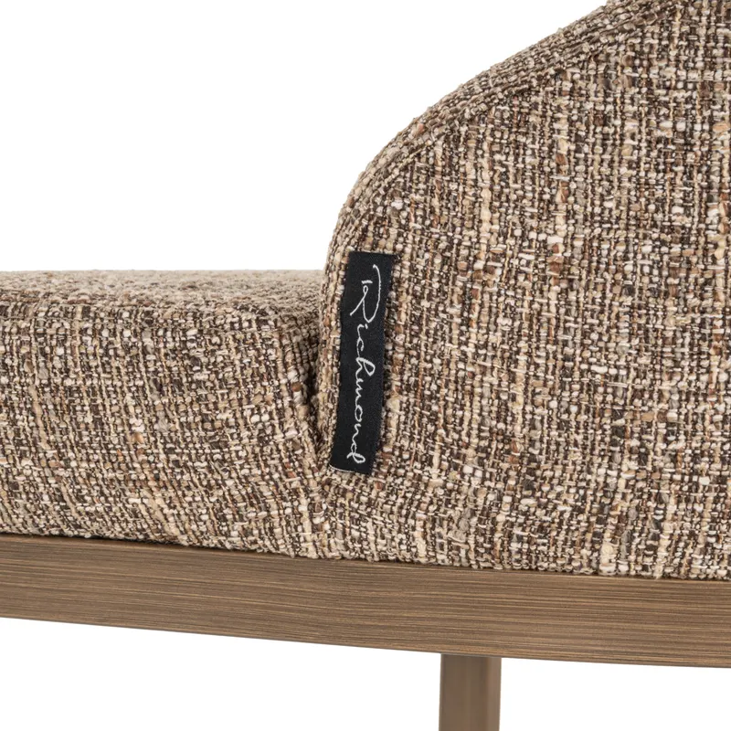Barhocker Bolton, Brown tweed von Richmond Interiors, Produktansicht 6