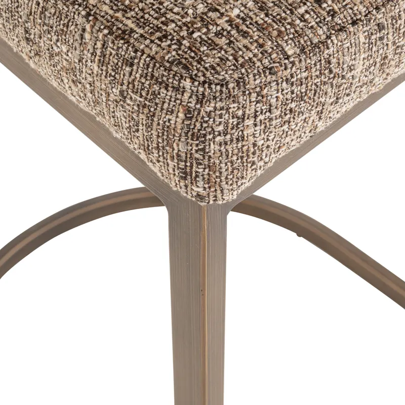 Barhocker Bolton, Brown tweed von Richmond Interiors, Produktansicht 8