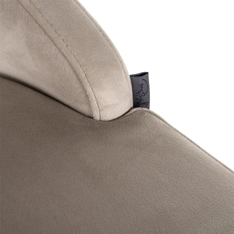 Barhocker Bolton, Khaki velvet, feuerhemmend von Richmond Interiors, Produktansicht 7