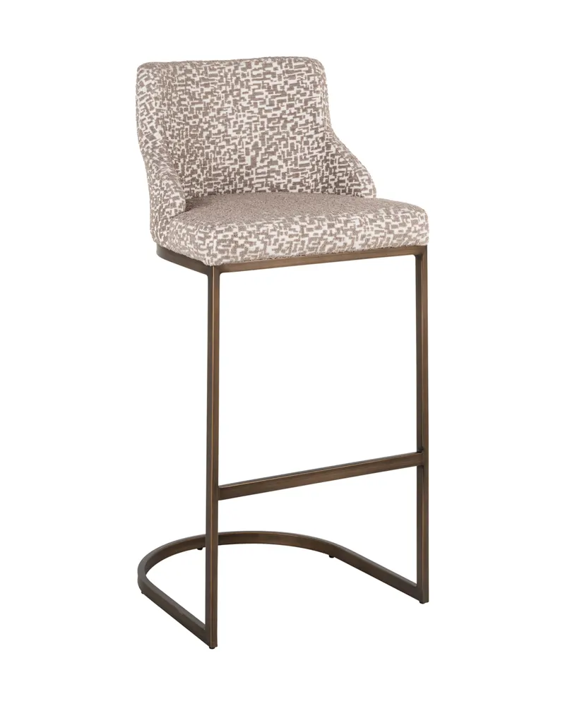 Barhocker Bolton, Natural geo von Richmond Interiors, Produktansicht 3