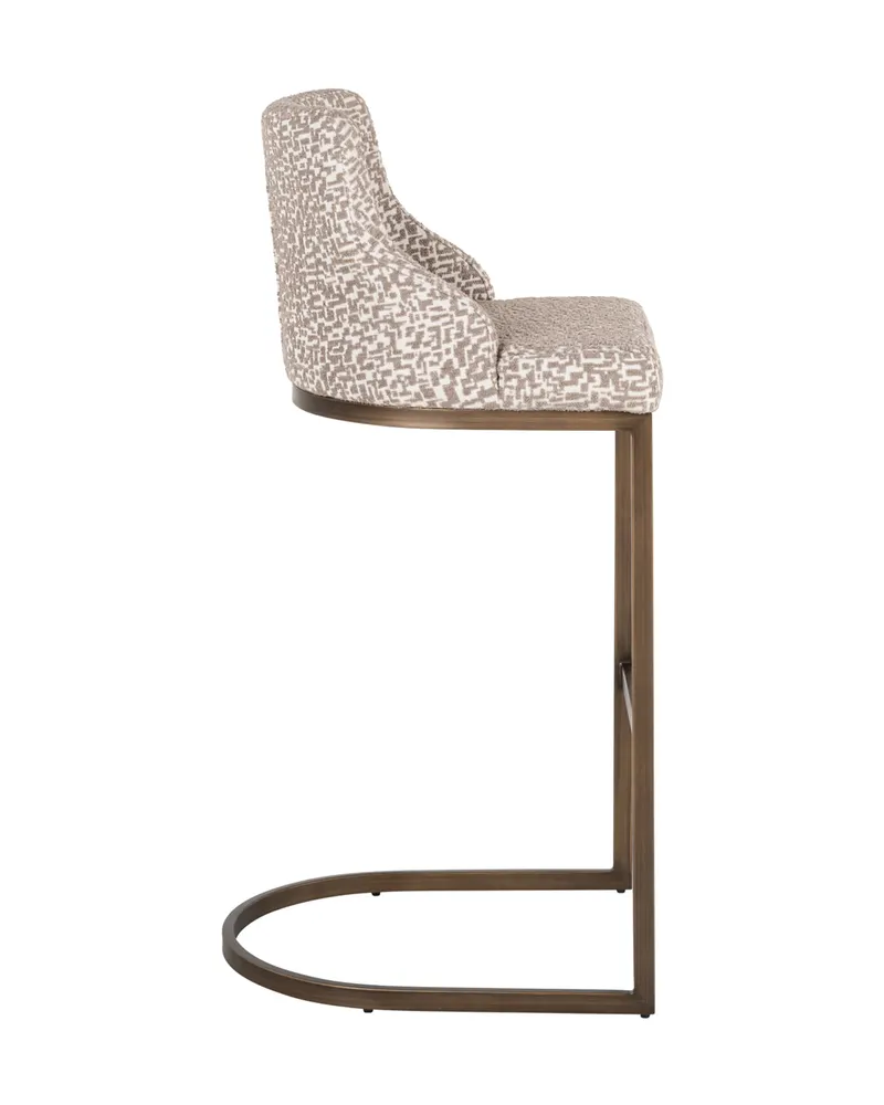 Barhocker Bolton, Natural geo von Richmond Interiors, Produktansicht 4