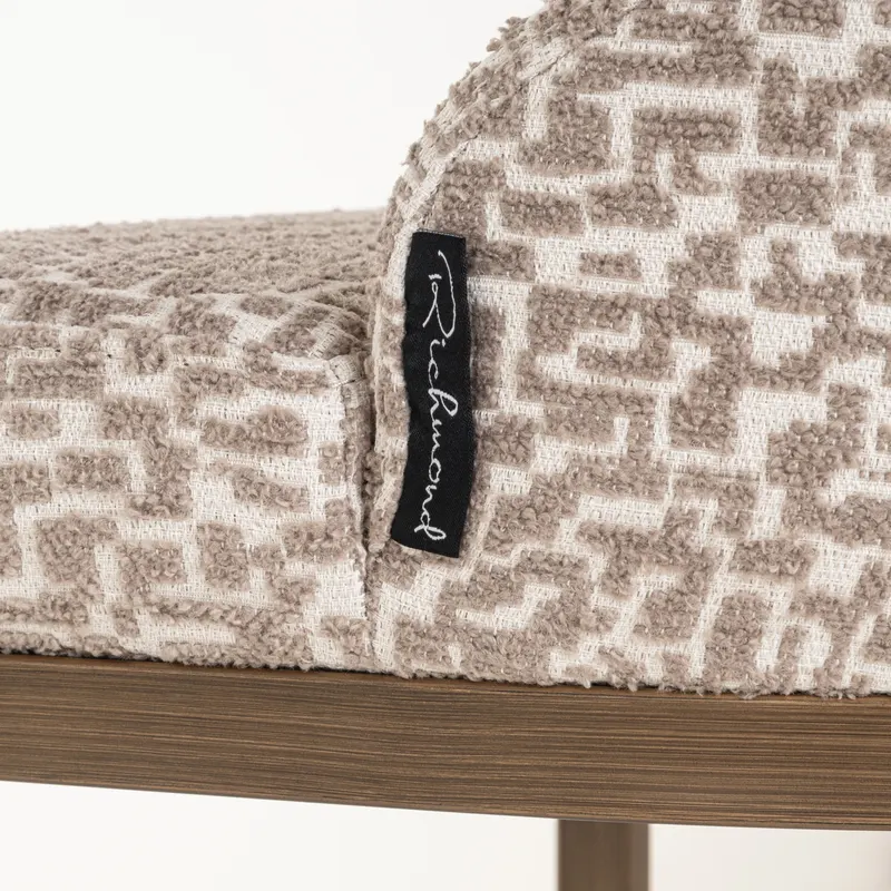 Barhocker Bolton, Natural geo von Richmond Interiors, Produktansicht 7