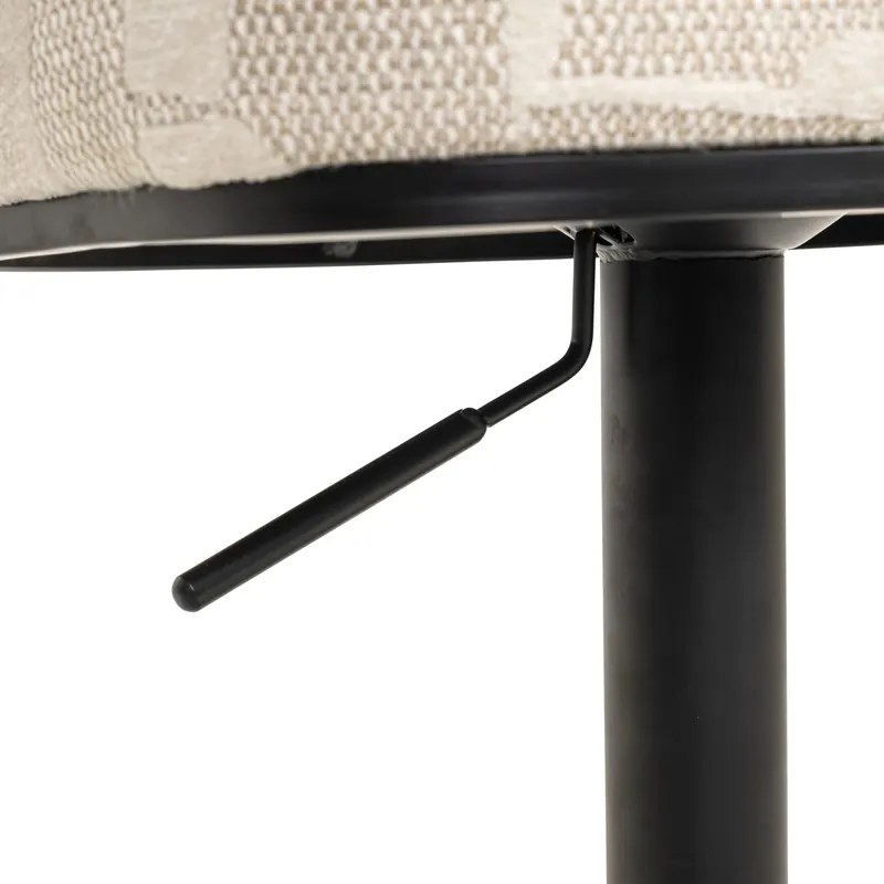 Barhocker Cheyenne, Beige graffic, drehbar von Richmond Interiors, Produktansicht 13