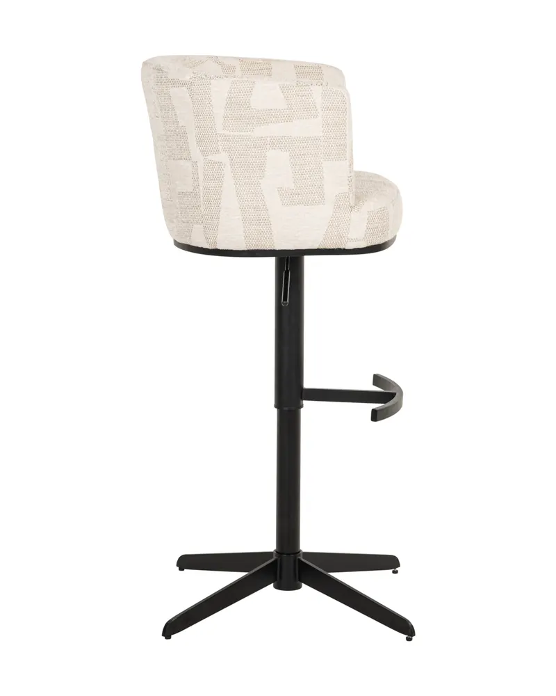 Barhocker Cheyenne, Beige graffic, drehbar von Richmond Interiors, Produktansicht 8