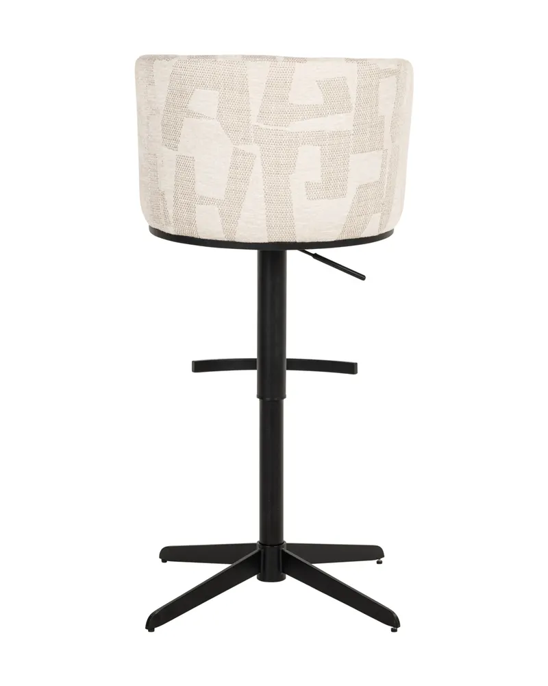 Barhocker Cheyenne, Beige graffic, drehbar von Richmond Interiors, Produktansicht 9