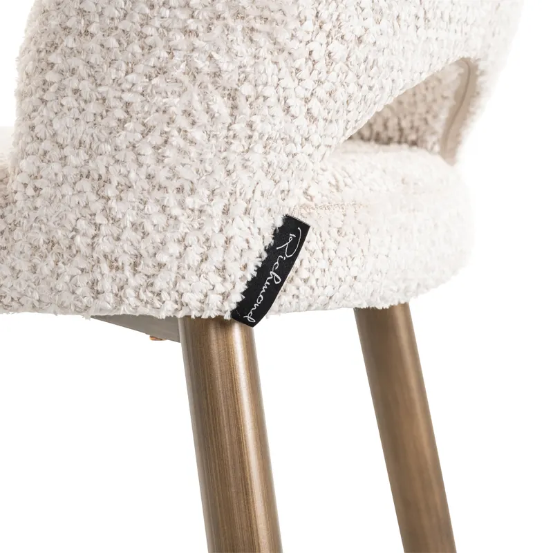 Barhocker Delphine, Lovely cream von Richmond Interiors, Produktansicht 6