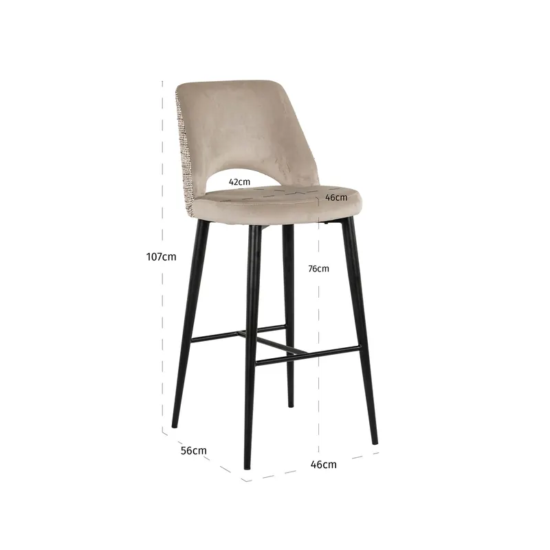 Tabitha, Trendy Nature, feuerhemmend von Richmond Interiors, Maßzeichnung 13