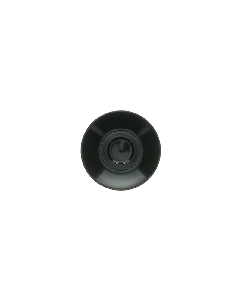 Barista Mokka-Untertasse aus Porzellan, Ø 12,5 cm, Weiß