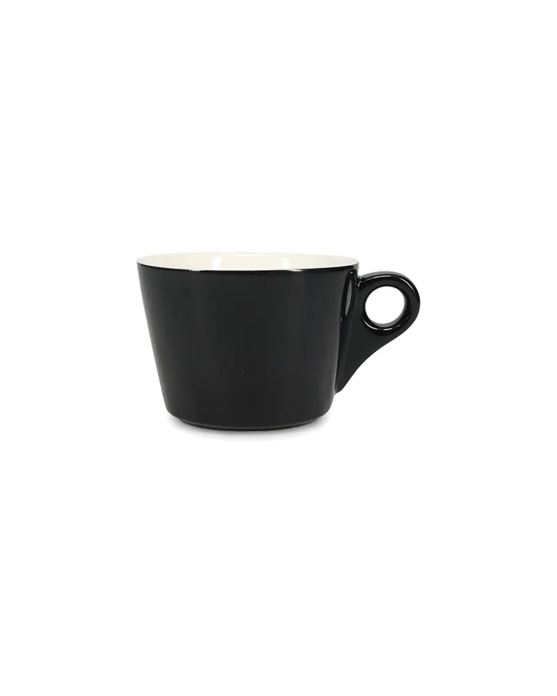Barista Tasse aus Porzellan für Cappuccino und Tee, Weiß