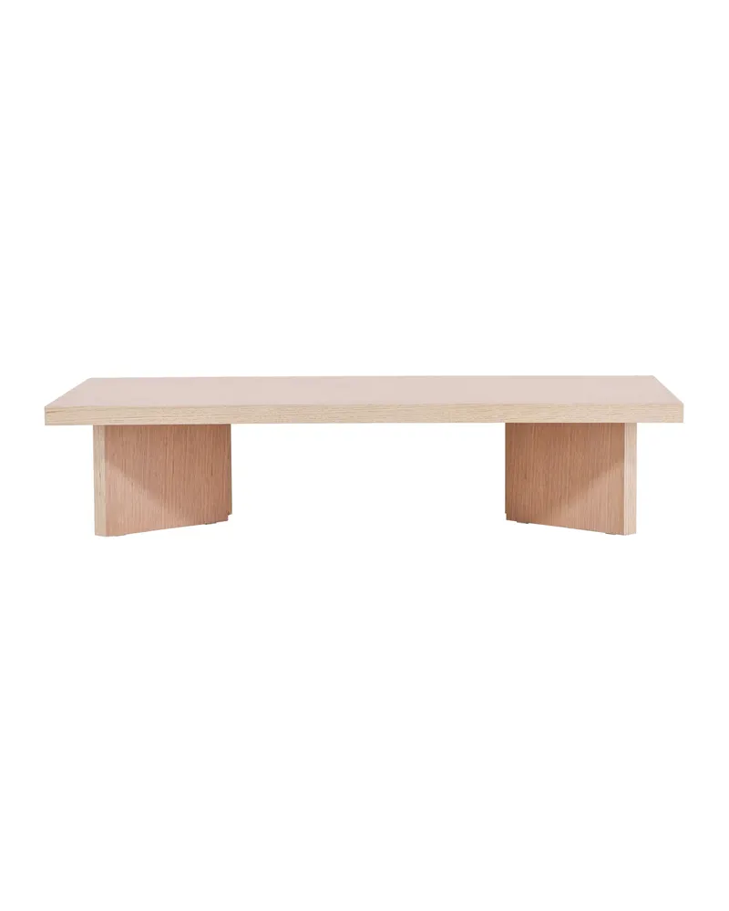 Bassholmen rechteckiger Couchtisch 140 × 80 cm, 30 cm hoch