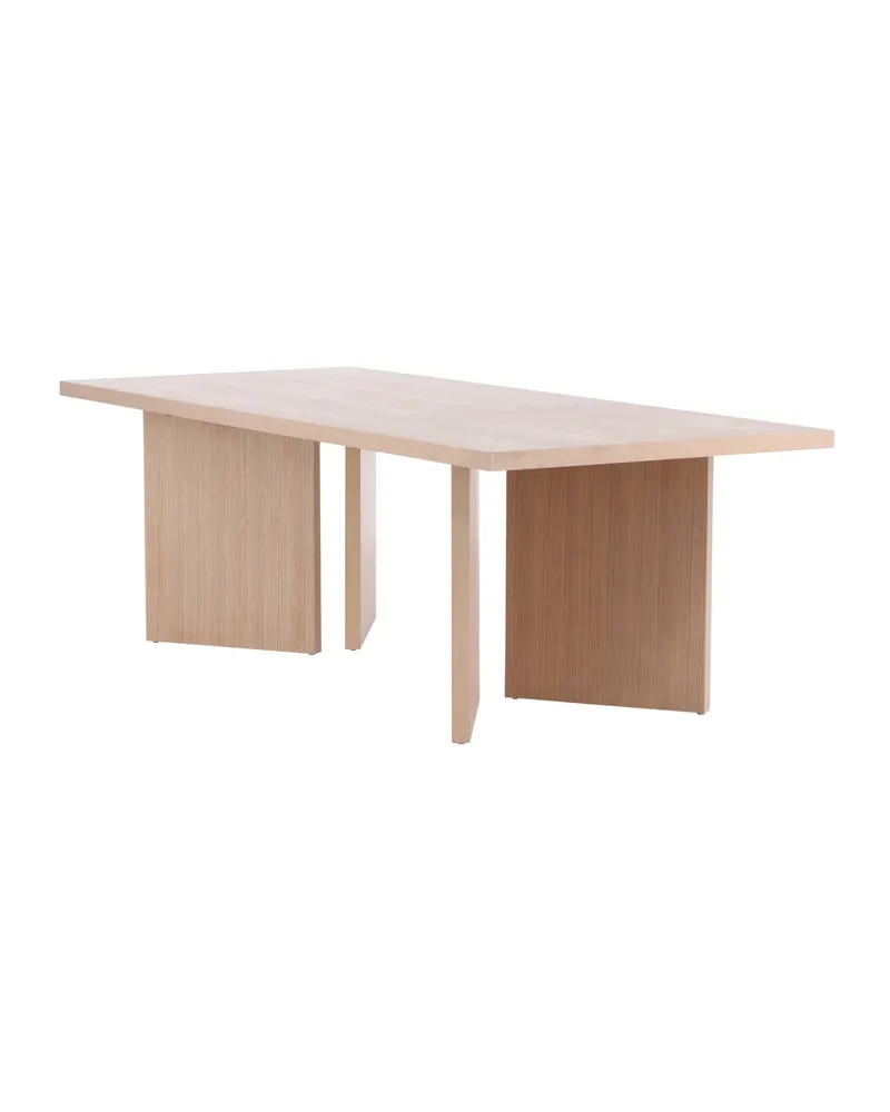 Bassholmen rechteckiger Esstisch in 240 × 100 cm, Whitewash, Ansicht 13