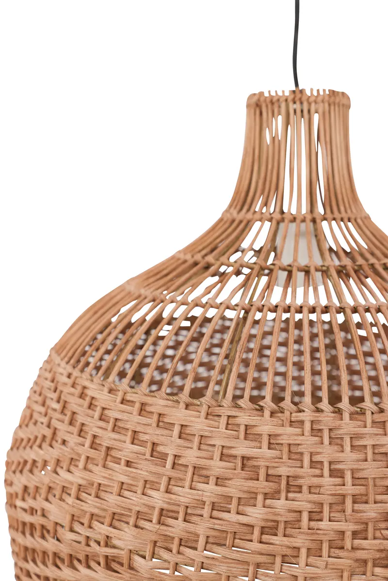 Bastia Pendelleuchte aus Rattan, Ansicht 2