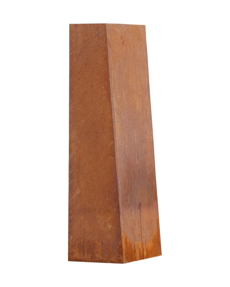 Bastian Feuerstelle aus Stahl in 20 × 120 × 50 cm, Rostorange, Ansicht 5
